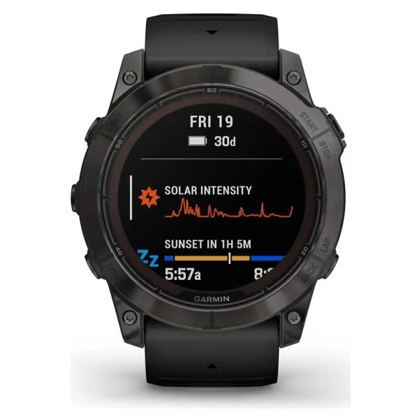 Garmin Fenix 7X Pro Sapphire Solar Edition Gri Akıllı Saat