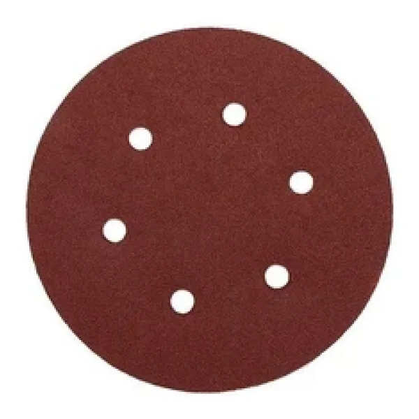 Gfb 6966 Cırtlı Disk Zımpara 6 Delikli 150 mm 180 Kum - 100 Adet