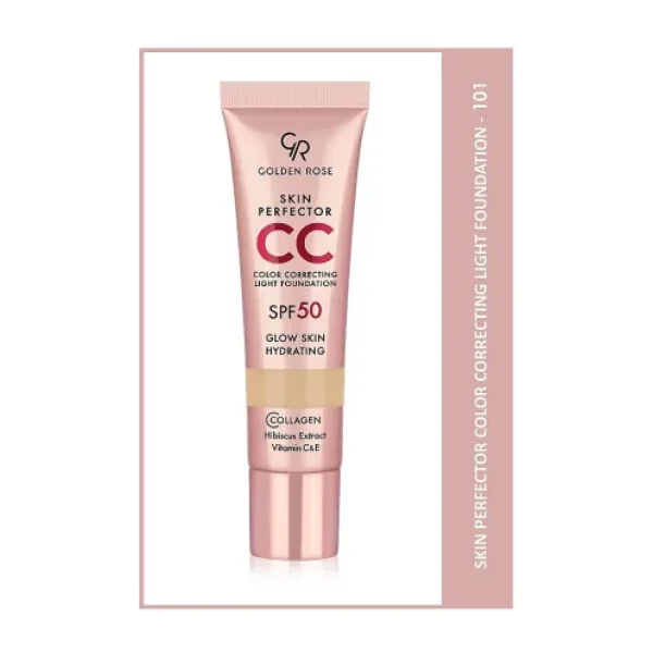 Golden Rose Skin Perfector SPF 50 101 Beige 30 ml CC Krem