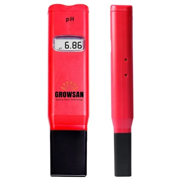 Growsan Replaceable Ph Metre - Kırmızı