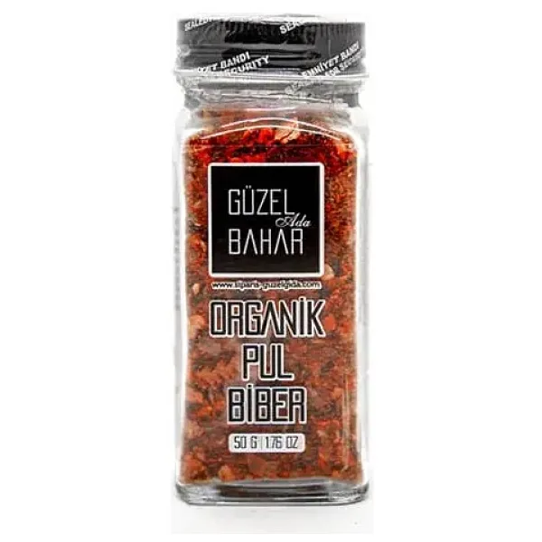 Güzel Ada Gıda Organik Pul Biber 50 gr