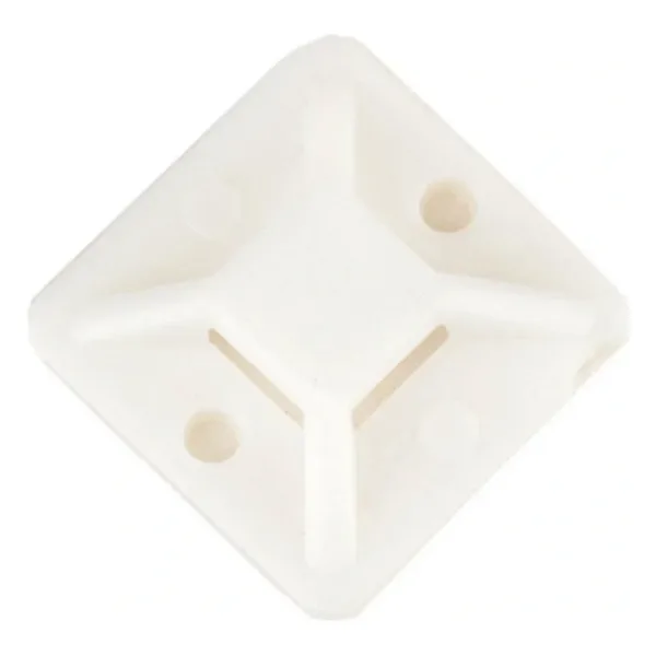 Gwest HW-4A 28x28mm Yapışkan Kroşe Beyaz 100 Adet