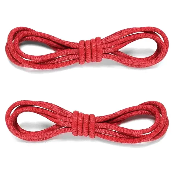 hapshoe 50 Cm Kırmızı Mumlu Klasik Ayakkabı Bağcığı