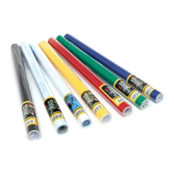 inox Yapışkanlı Asetat Siyah 45 Cm X 2 M 08639