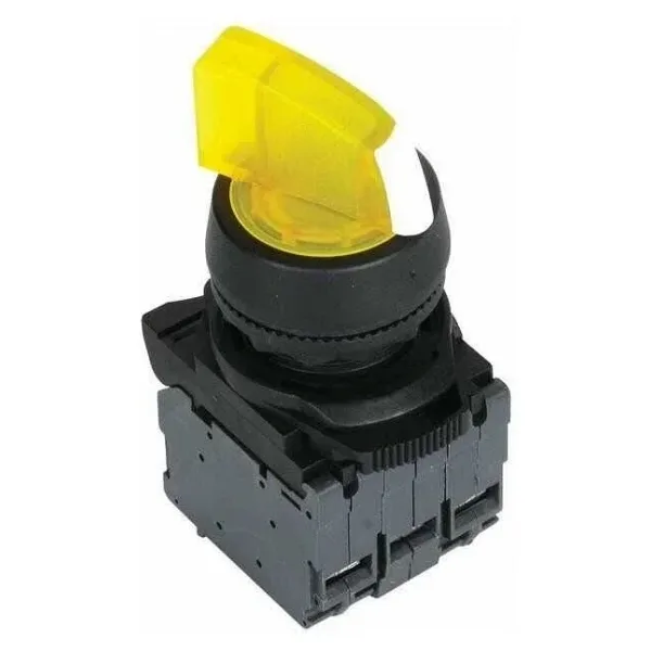 ISP-AK125B5 24V Sarı Işıklı Mandal Buton