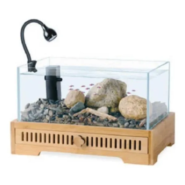 Jeneca XL-30 Akvaryum+Dekor 28x14x17,5 Cm. 3,3L