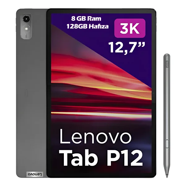 Lenovo Tab P12 ZACL0030TR 128 GB 12.7" Tablet
