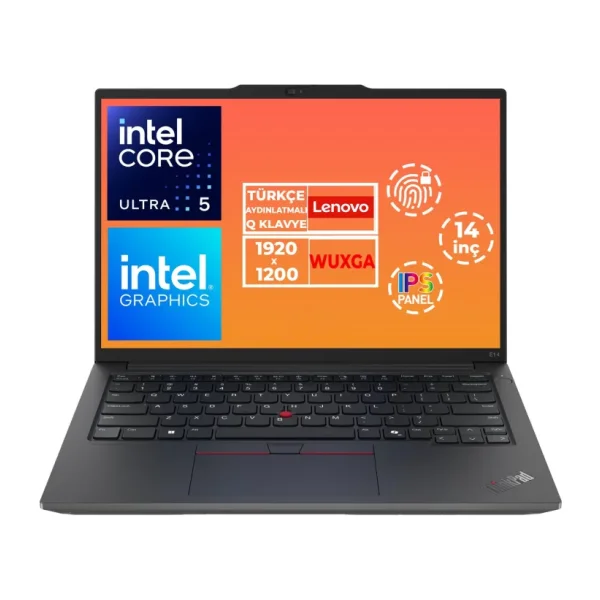 Lenovo ThinkPad E14 Gen 6 21M70092TX Ultra 5 125U 16 GB 512 GB SSD Intel Graphics 14" WUXGA Notebook