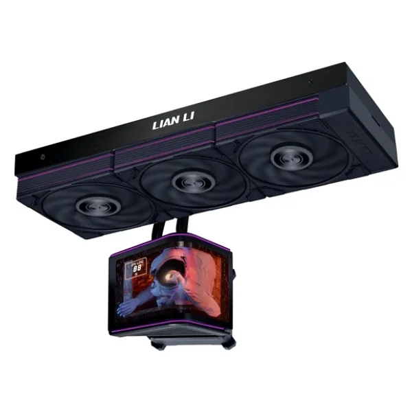 Lian Li HydroShift II OLED Curved 360P28 G89.GHS2OLDC36PB.00 360 mm Siyah İşlemci Sıvı Soğutucu
