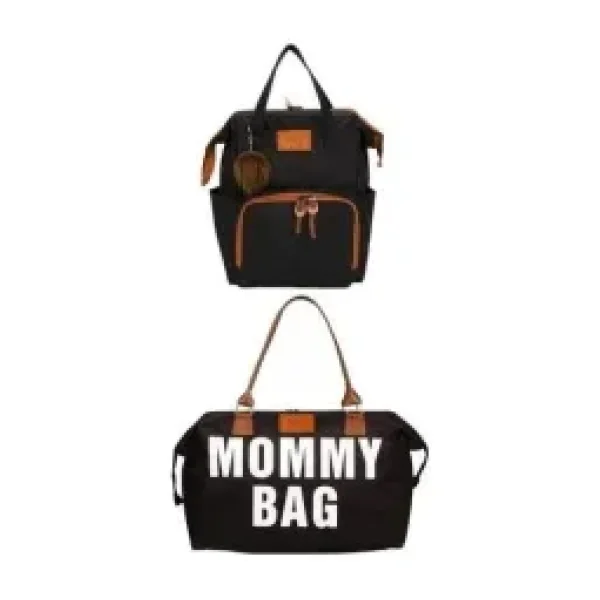 Lui Baby Anne Bebek Bakım Sırt Çantası Termal Biberonluk Ve Mommy Bag Anne Bebek Bakım Çantası Termal Biberon