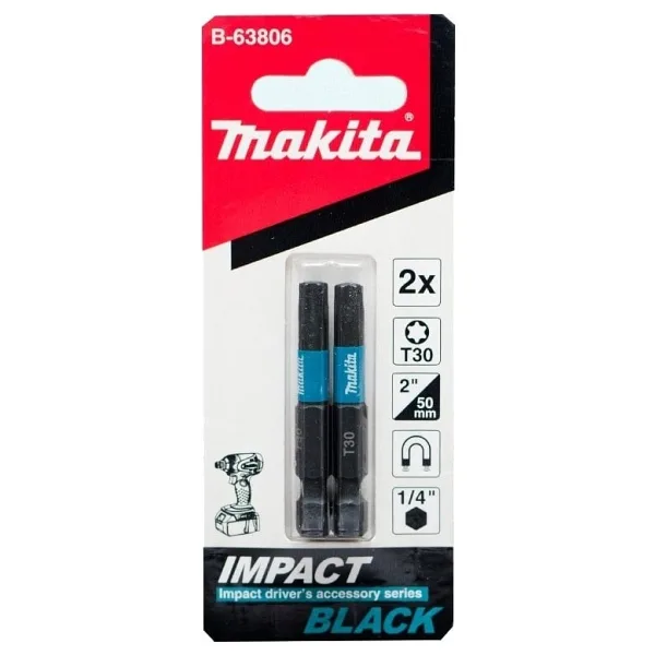 Makita B-63806 Impact Black Bits Uç T30 50 Mm