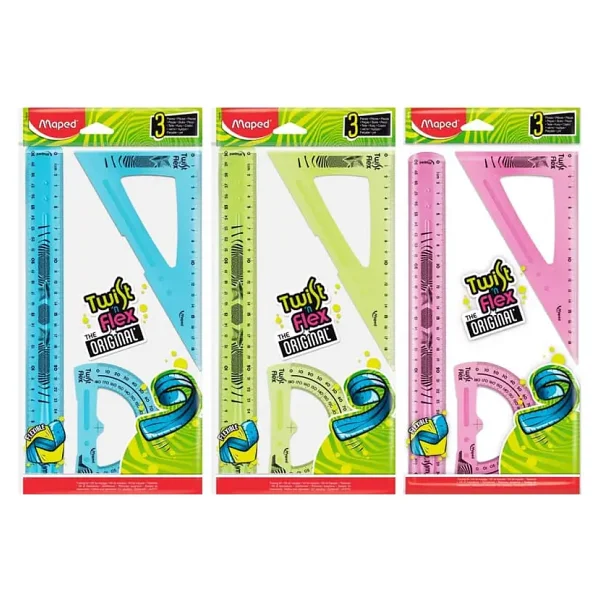 Maped Twist'n Flex 30 cm Silikon Esnek Cetvel