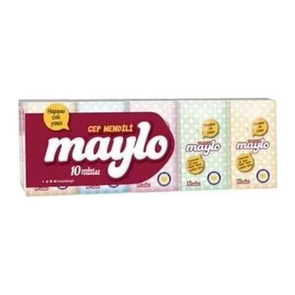 Maylo Cep Mendili 10'lu Paket x 5