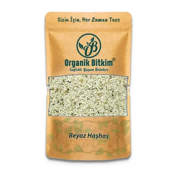 Organik Bitkim 250 gr Beyaz Haşhaş