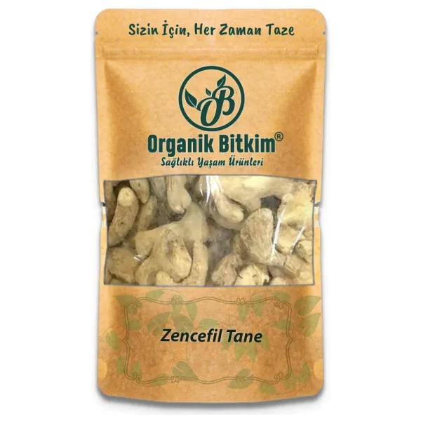 Organik Bitkim Tane Zencefil 500 gr