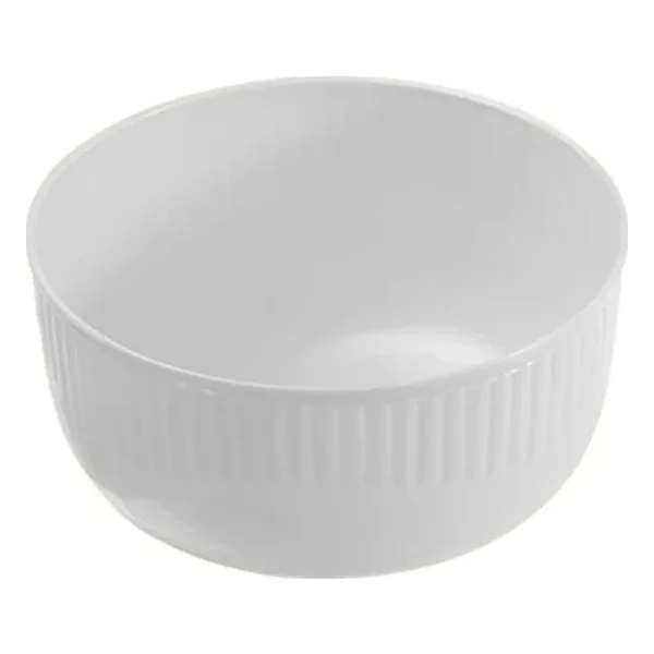 Plastik 21Cm Derin Banyo Hamam Tası Beyaz