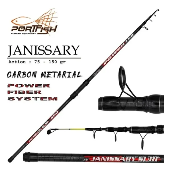 Portfish Janissary Surf Olta Kamışı 425cm 75-150 Gr