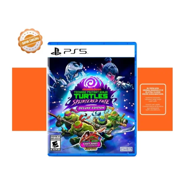 PS5 Teenage Mutant Ninja Turtles Splintered Fate Oyun