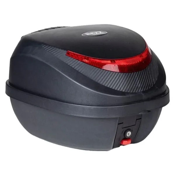 Rexx Motosiklet Arka Canta 32Lt Siyah Topcase