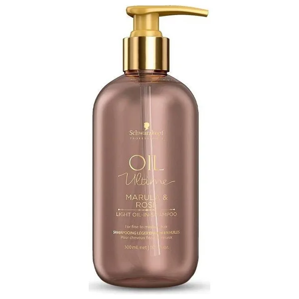Schwarzkopf Oil Ultime Marula & Rose Light 300 ml Parlaklık Veren Hafif Şampuan