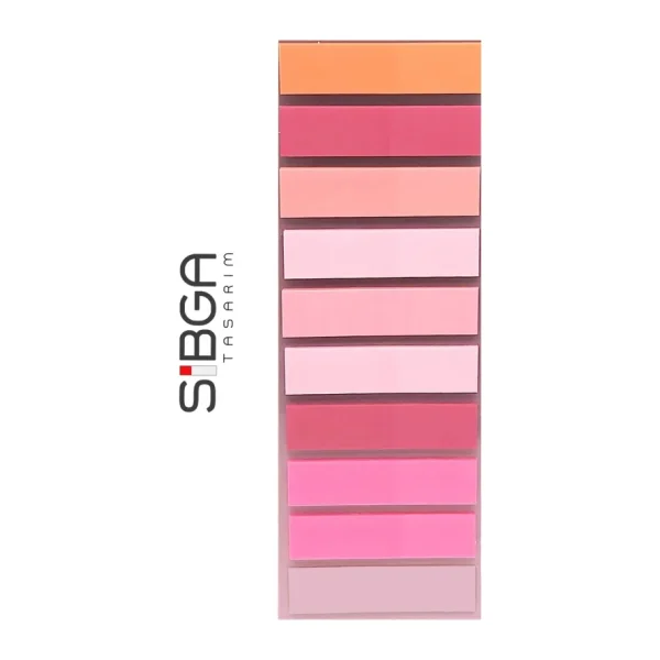 Şeffaf Renkli Postit Post-it Post It. Kitap Ayracı Ayraç Postit Sticker Not Kağıdı 200 Yaprak