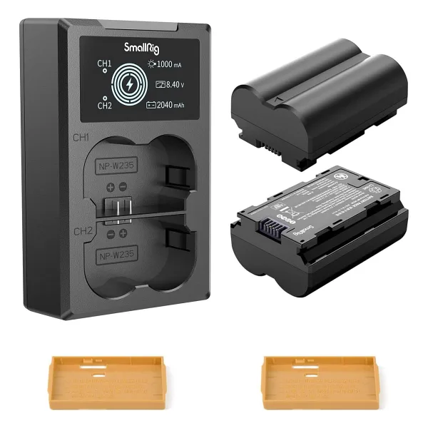 SmallRig 3822 NP-W235 Batarya ve Şarj Cihazı Kiti