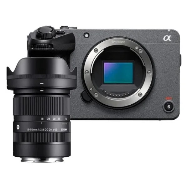 Sony FX30 + Sigma 18-50mm Lens Sinema Kamerası