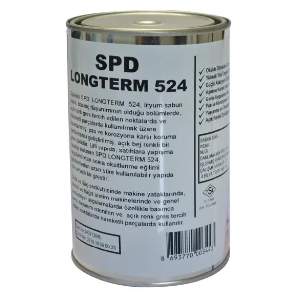 Speedol spd longterm 524 900 gr yüksek basınca dayanıklı