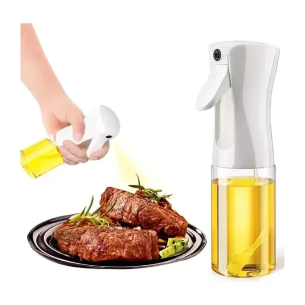 Sprey Yağdanlık Cam Şişe Yağ Püskürtücü Airfryer Kızartma Izgara Salata İçin Yağlık