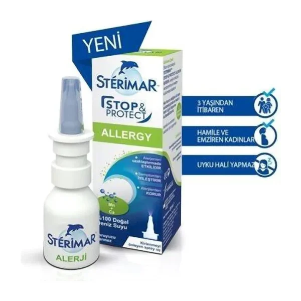 Sterimar Stop & Protect Alerji Burun Spreyi 20 ml