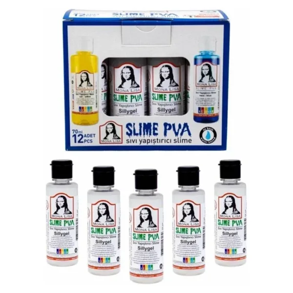 Südor Sıvı Yapıştırıcı Slime Borax 70 Ml. 3 Adet
