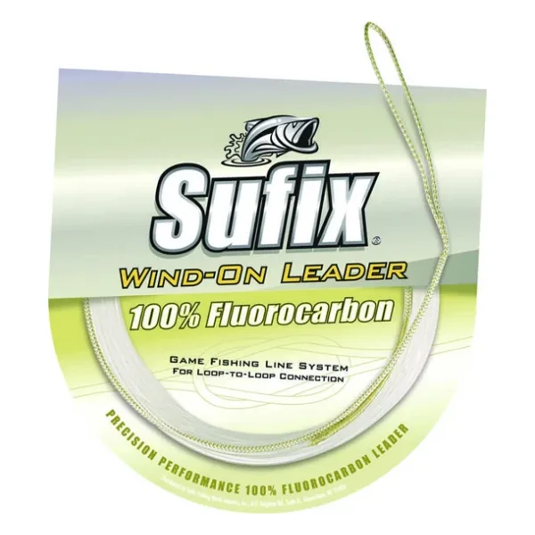 Sufix Wind-on Fluorocarbon Leader Misina Standart-80LB - 10MT (37KG)