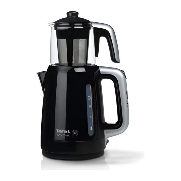 Tefal My Tea Siyah 1500 W Cam Demlikli Çay Makinesi