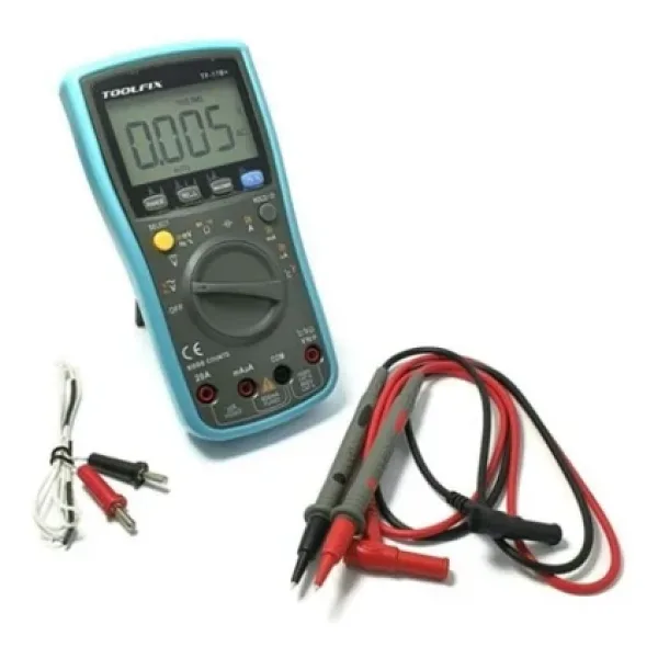 TOOLFIX TF-17B+ True RMS Dijital Ölçü Aleti Profesyonel Dijital Multimetre