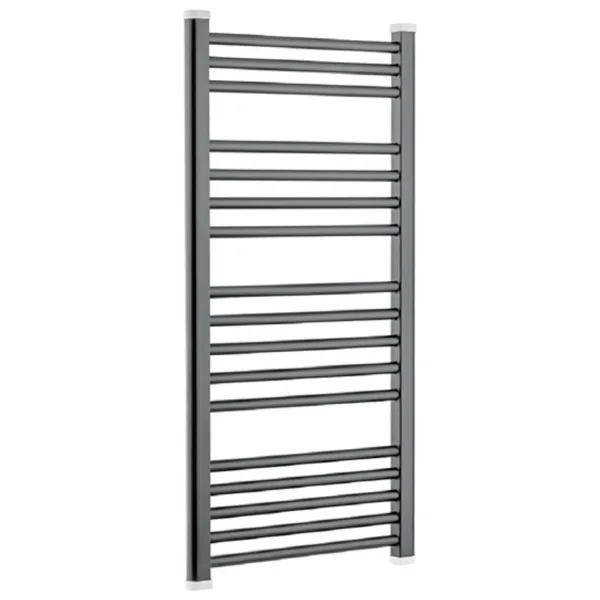 Toprak Havlupan 50/100CM 14 Borulu Antrasit Renk Havlupan Radyatör Banyo Isıtıcı 5 Yıl Garantili - 50 x 100 cm