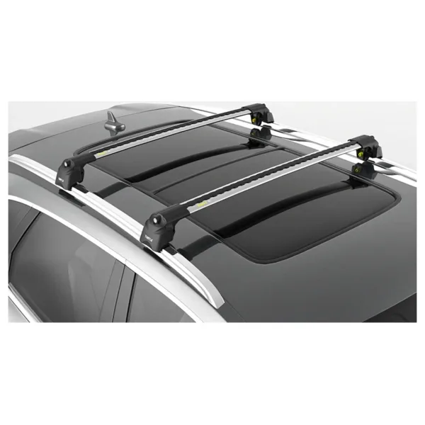 Turtle Can Carry Turtle Air-2, Fiat Egea Cross Için Taşıyıcı Portbagaj Ara Atkı Seti, Gri, Kayak, Bisiklet Taşıyıcı