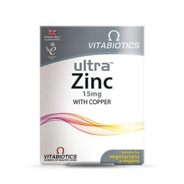 Vitabiotics Ultra Zinc 15 mg 60 Tablet