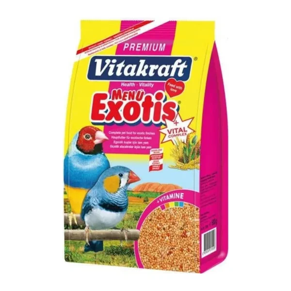 Vitakraft Menu Jod Vital Complex Premium 500 gr Egzotik Kuş Yemi