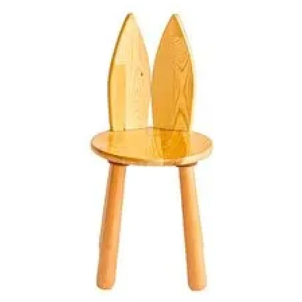 Wood & Joy Doğal Ahşap Çocuk Sandalye Tilki