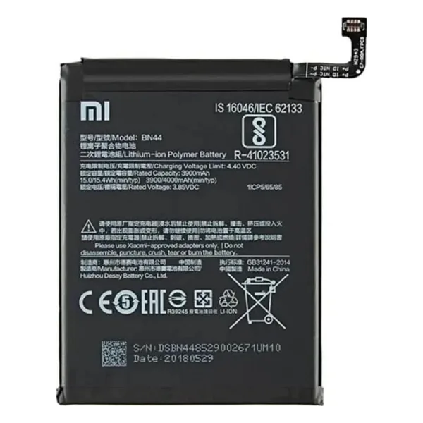 Xiaomi Redmi 5 Plus - Bn 44 - Batarya Pil Sıfır Orijinal