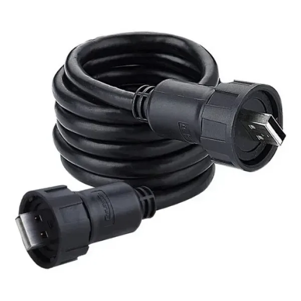 YU-USB2-MP-MP-1M-002 Su Geçirmez Erkek-Erkek USB Konnektör - 1M Kablo