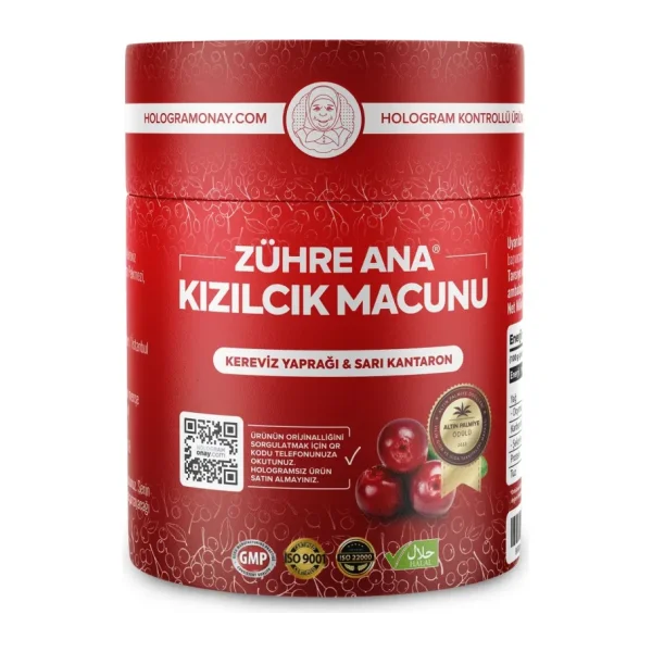 Zühre Ana Kızılcık Macunu 240 gr