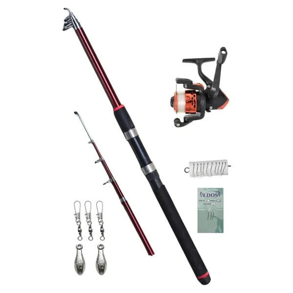 210 Cm Kamış Makina Olta Seti Çocuk Olta Seti Tam Takım Olta Set Hobi Kıyı Set