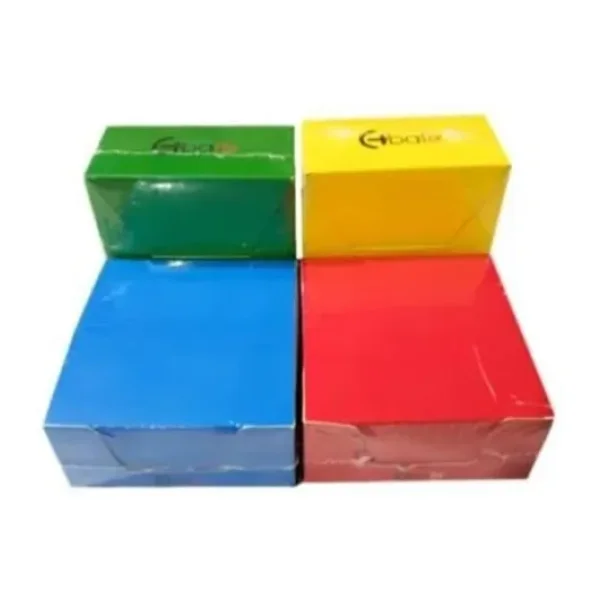 Bafix Kutulu Küp Blok Not Kağıdı 9X9Cm 3004751 (4 Paket)