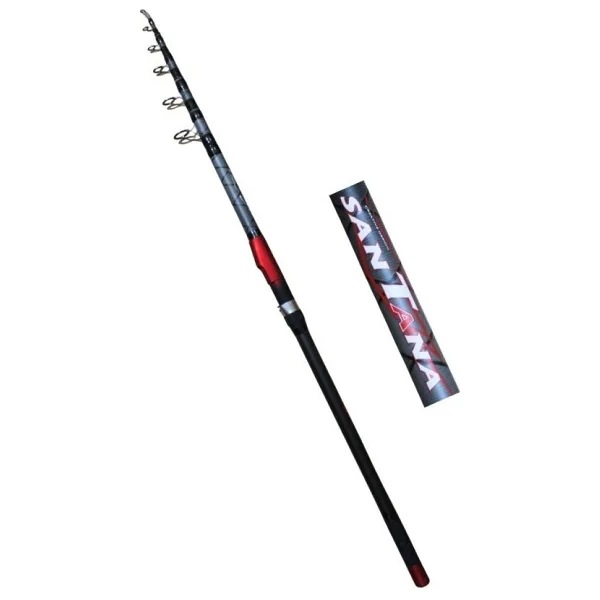 Balza Santana 390 cm 100-300 gr Surf Olta Kamışı - Siyah - Kırmızı