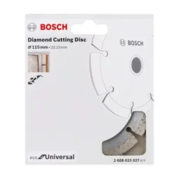 Bosch 2608615027 115 mm Eco For Universal Elmas Kesme Diski