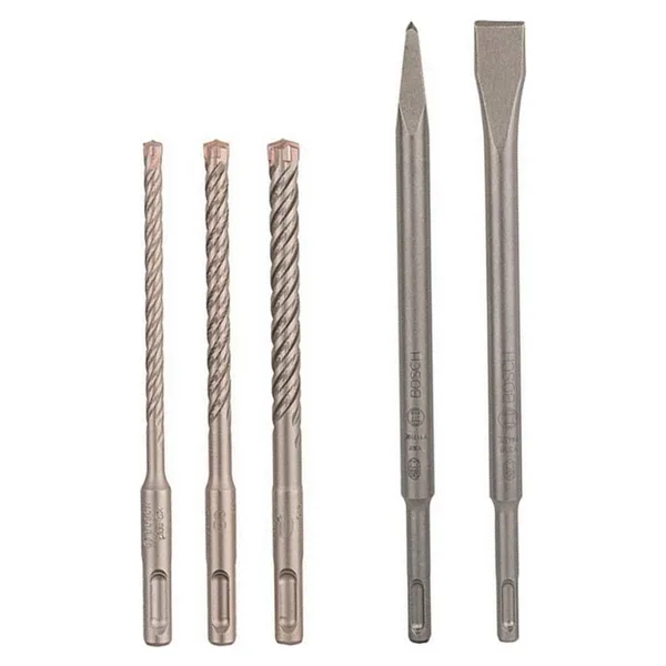 Bosch 5 Parça Sds-Plus Uç ve Keski Seti - 2607017515