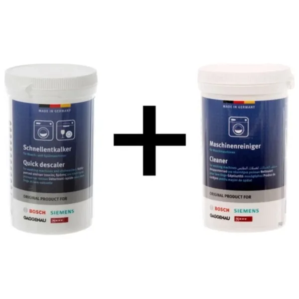 Bosch Siemens Çamaşır-Bulaşık Makinesi Kireç Çözücü+Çamaşır Makine Temizleyici (2'si Bir Arada) - 250 gr