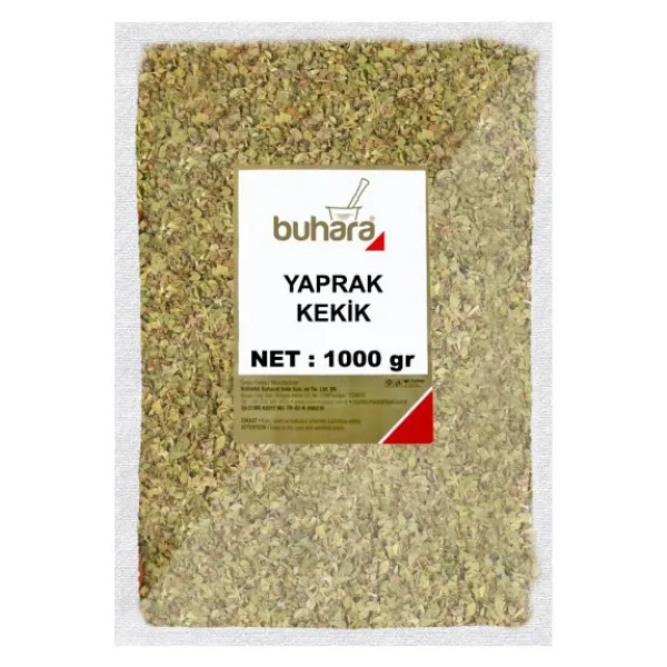 Buhara Baharat Yaprak Kekik 1 kg