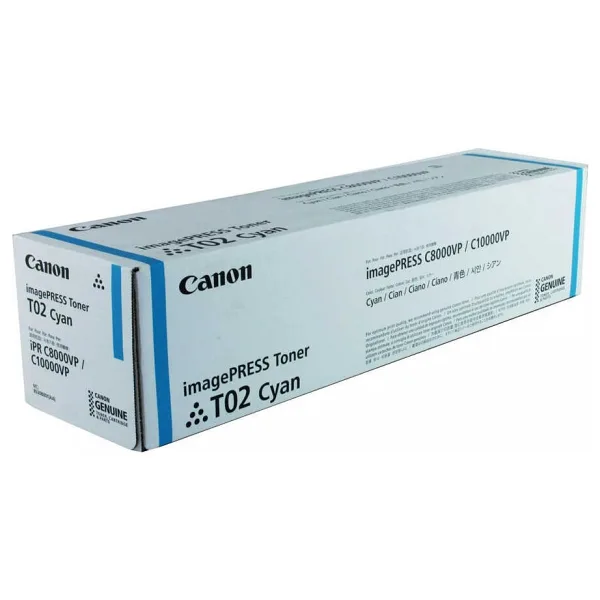 Canon T02 8530B001 Mavi Toner